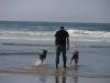 Mattie with new Dad and Scooby